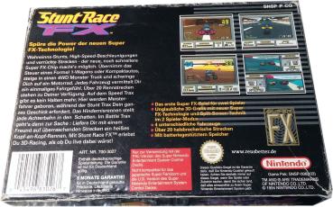 Super Nintendo SNES Spiel Stunt Race FX